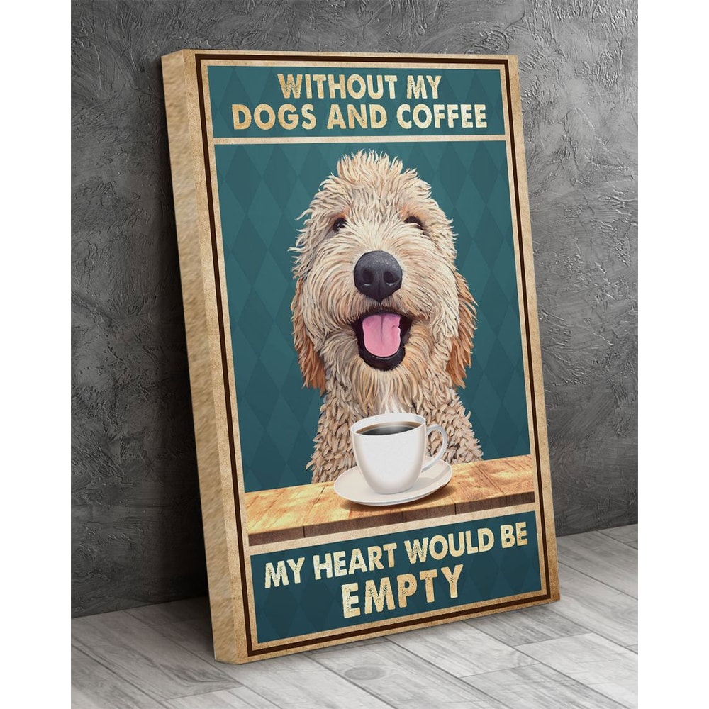 Goldendoodle Poster & Matte Canvas - Dog Canvas Art - Poster To Print - Gift For Dog Lovers.jpg