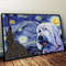 Old English Sheepdog Poster & Matte Canvas - Dog Wall Art Prints - Canvas Wall Art Decor.jpg