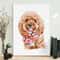 Portrait Canvas - Cavoodle - Canvas Print - Dog Wall Art Canvas - Dog Poster Printing - Furlidays.jpg