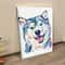 Portrait Canvas - Siberian Husky - Canvas Print - Dog Canvas Print - Dog Wall Art Canvas - Furlidays.jpg