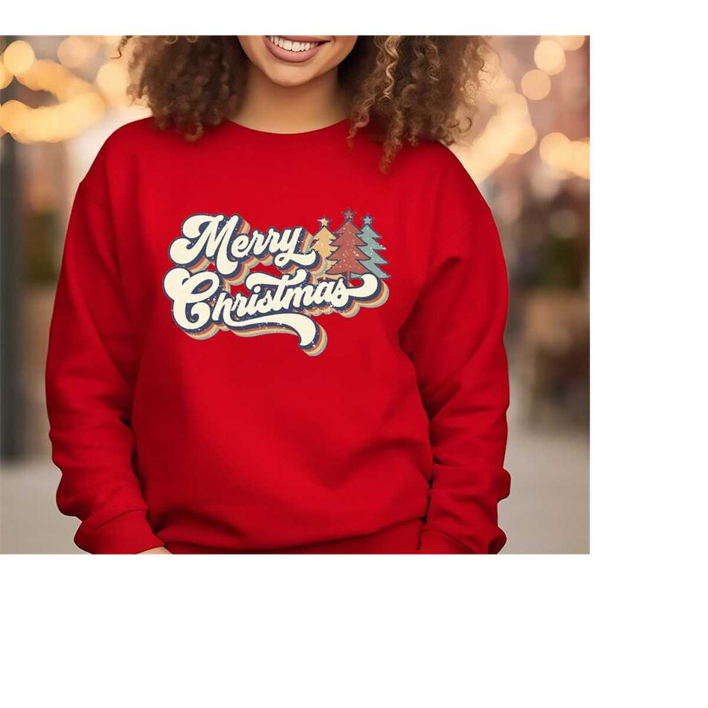 Christmas Tree Sweatshirt, Christmas Tree Shirt, Xmas Tree Shirt, Holiday Sweatshirt, Christmas Party T-Shirt, Family Ch.jpg