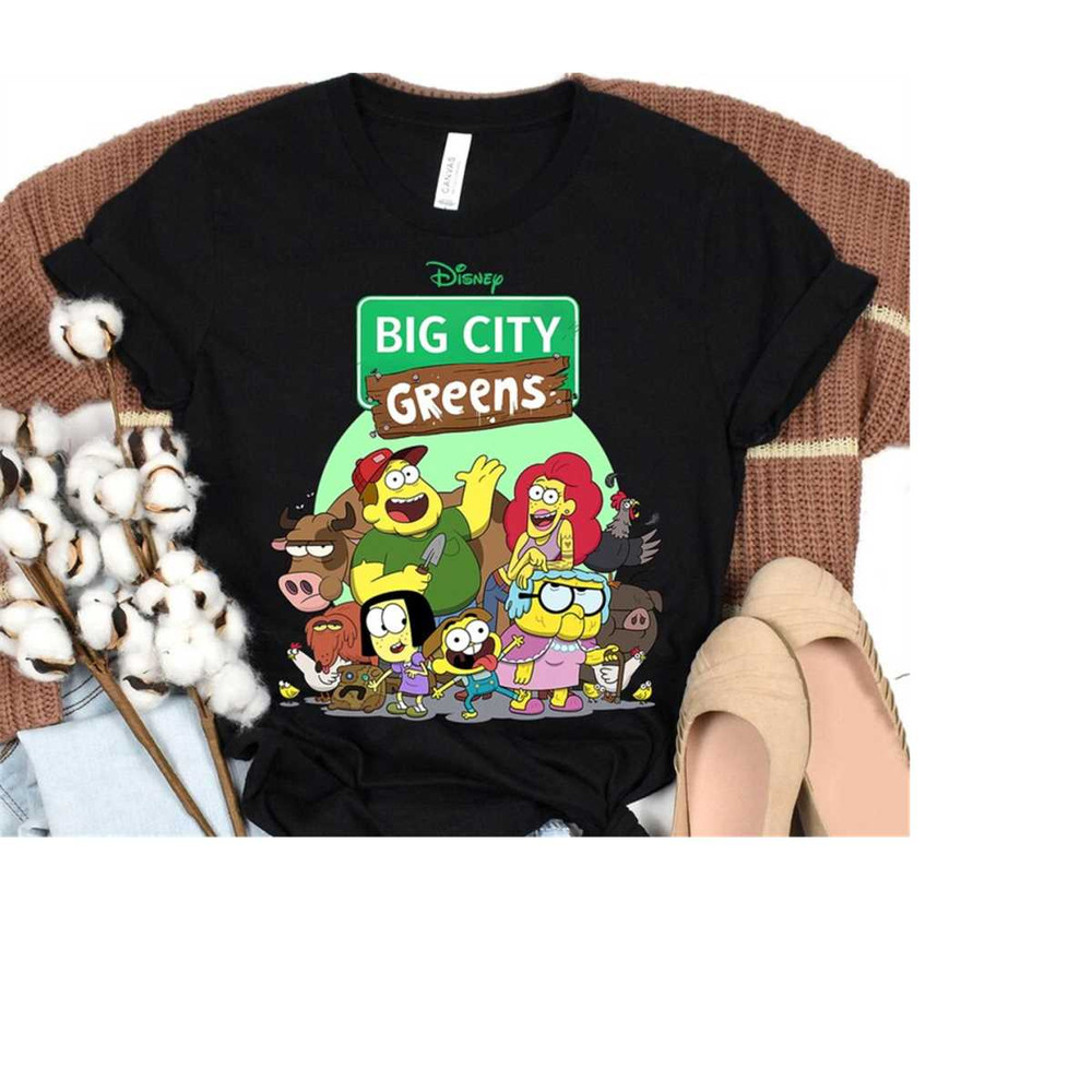 Disney Big City Greens Family Group Graphic Shirt, Disneyland Family Matching Shirt, Magic Kingdom Tee, WDW Epcot Theme.jpg