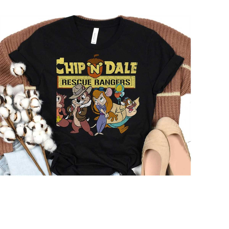 Disney Chip N Dale Goofy Group Rescue Ranger T-Shirt, Disneyland Family Matching Shirt, Magic Kingdom, WDW Epcot Theme P.jpg