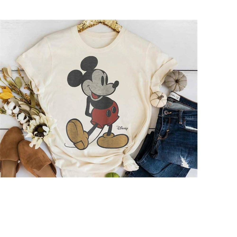 Disney Classic Mickey Mouse Pose Graphic T-shirt, Mickey and Friends Shirt, Disneyland WDW Matching Family Shirt, Magic.jpg