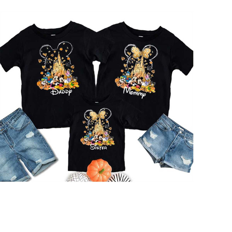 Disney Family Thanksgiving Shirt, Mickey Thanksgiving Shirt, Minnie Thanksgiving Shirt, Disney Fall Castle Shirt, Disney.jpg