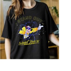 disney goofy movie stand out world tour 95 unisex adult t-shirt kid shirt long sleeve hoodie sweatshirt