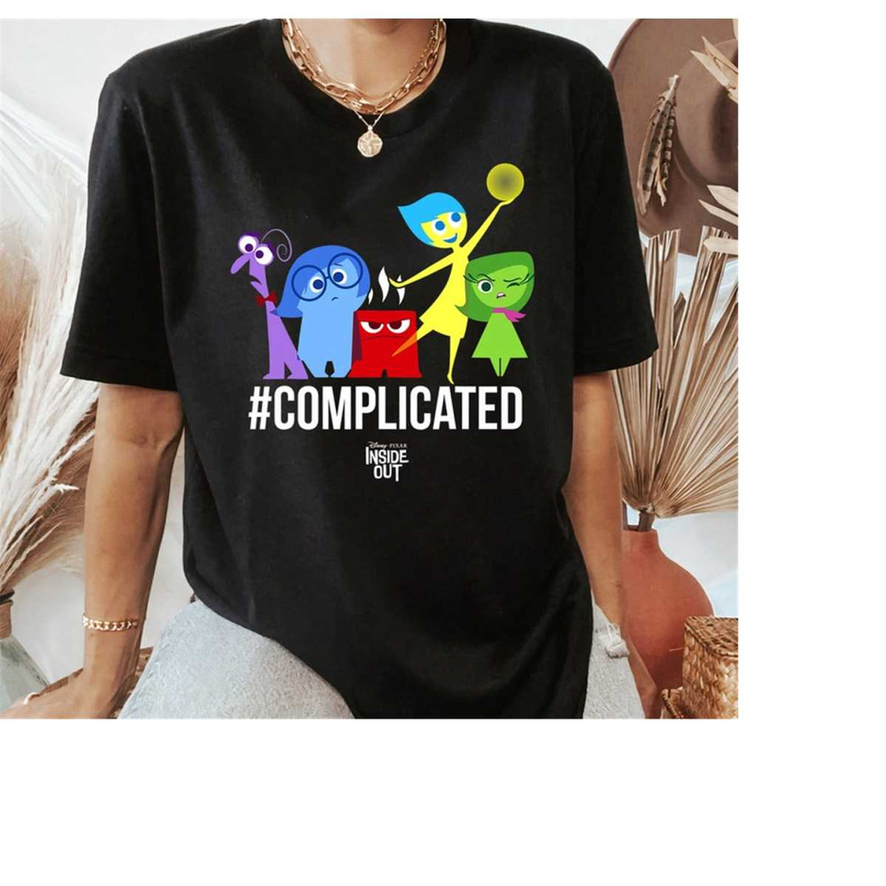 Disney Inside Out Complicated Emotions Graphic T-Shirt, Disneyland Family Matching Shirt, Magic Kingdom, WDW Epcot Theme.jpg