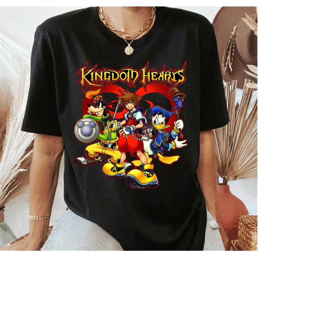 Disney Kingdom Hearts Team Ready T-Shirt, Disneyland Family Matching Shirt, Magic Kingdom, WDW Epcot Theme Park.jpg