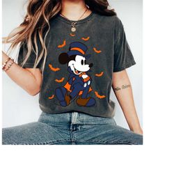 disney mickey and friends halloween mickey vampire portrait tee, mickey mouse shirt, disneyland halloween party matching