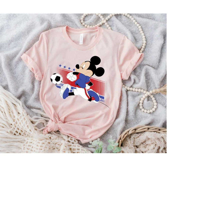 Disney Mickey Mouse Mickey And Friends USA Soccer T-Shirt, Disneyland Family Matching Shirt, Magic Kingdom, WDW Epcot Th.jpg