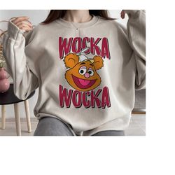 disney muppet babies wocka wocka fozzie t-shirt, disneyland family matching shirt, magic kingdom, wdw epcot theme park