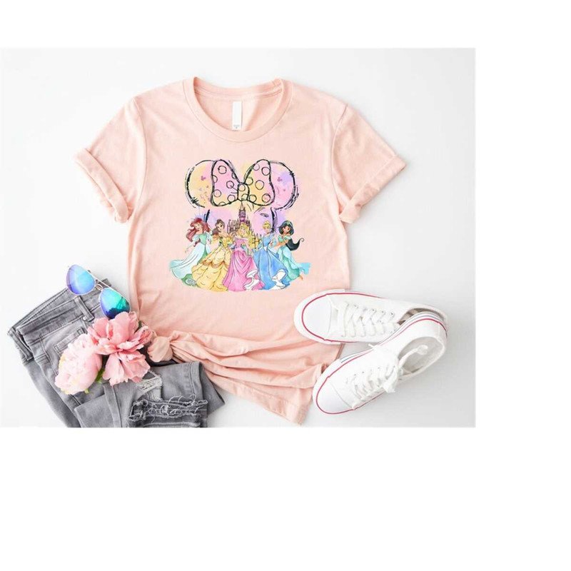 Disney Princess Shirt, Princess Castle Shirt, Princess Cinderella Shirt, Princess Belle Shirt, Disney Girls Trip Shirt,.jpg