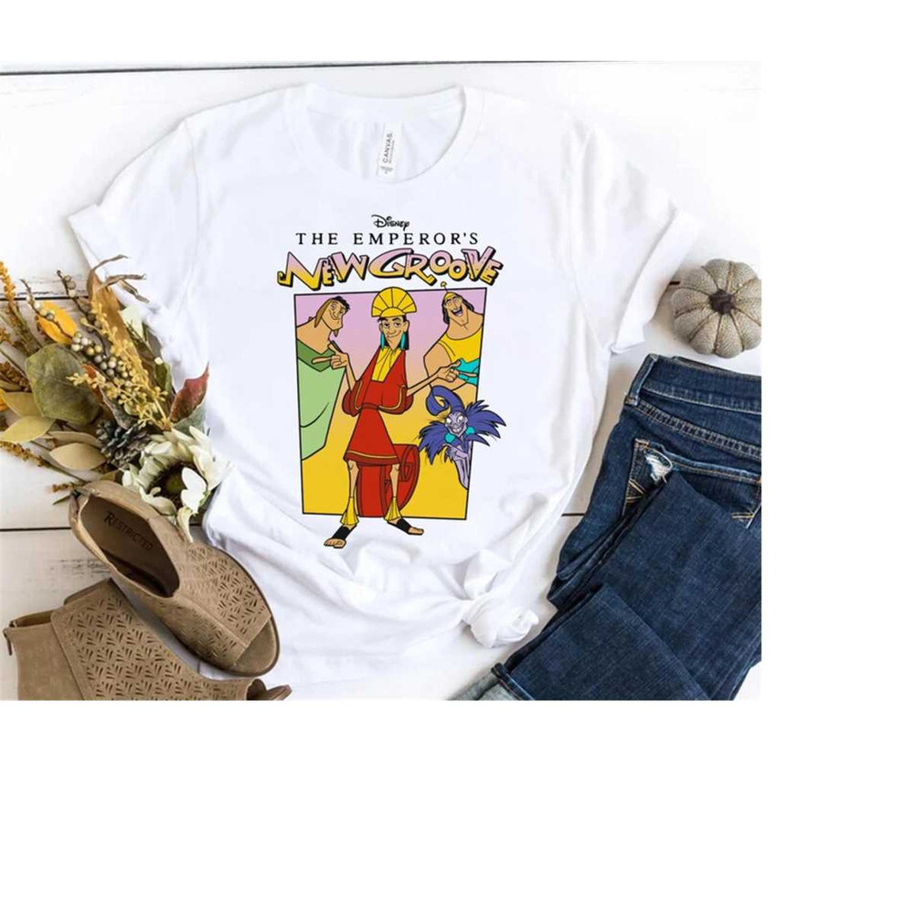 Disney The Emperor's New Groove Group Shot Poster, Walt Disney World Disneyland Trip Gift,Disneyworld Matching Family Sh.jpg