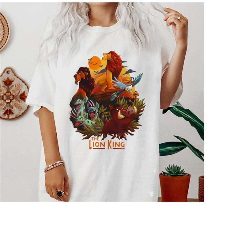Disney The Lion King Main Characters Poster Graphic Shirt, Disneyland Family Matching Shirt, Magic Kingdom Tee, WDW Epco.jpg
