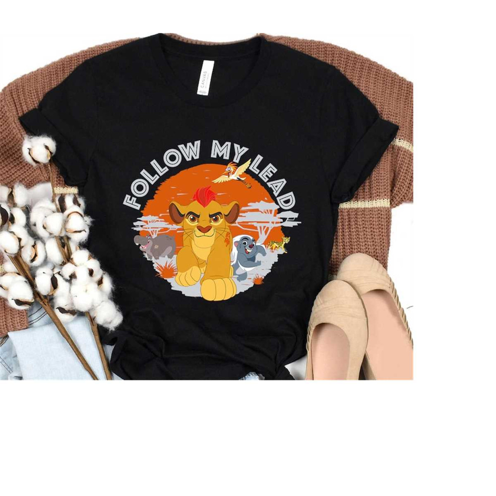 Disney The Lion King Simba Friends Follow My Lead Shirt, Disneyland Family Matching Shirt, Magic Kingdom, WDW Epcot Them.jpg