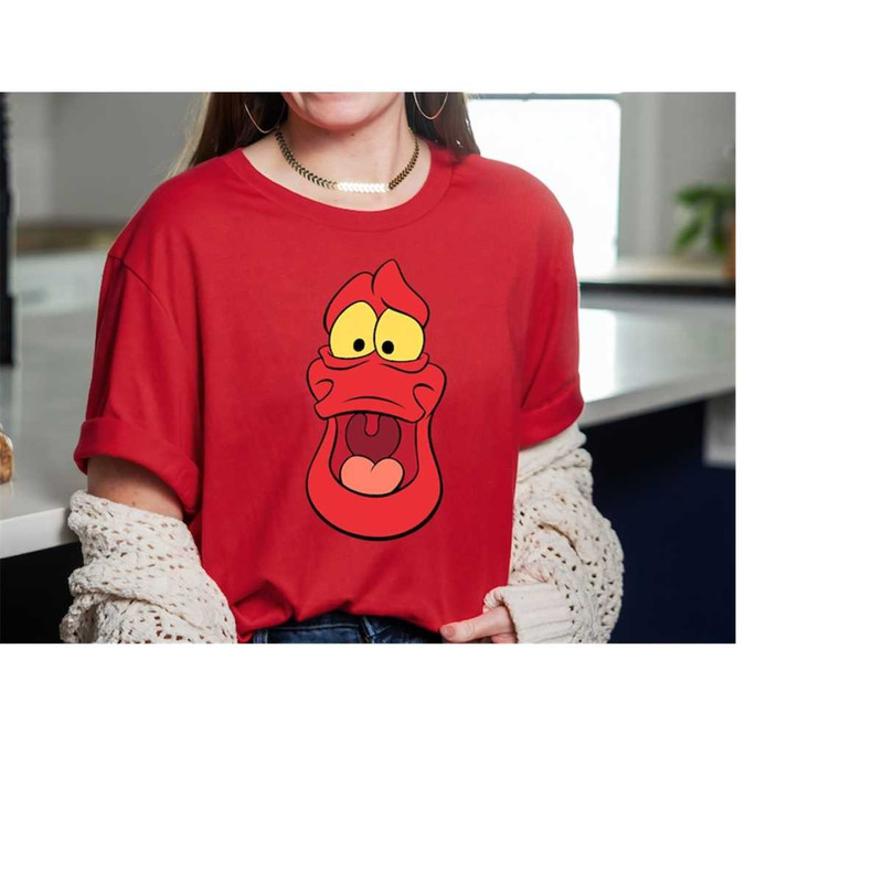 Disney The Little Mermaid Sebastian Costume T-Shirt, Disneyland Family Matching Shirt, Magic Kingdom Tee, WDW Epcot Them.jpg