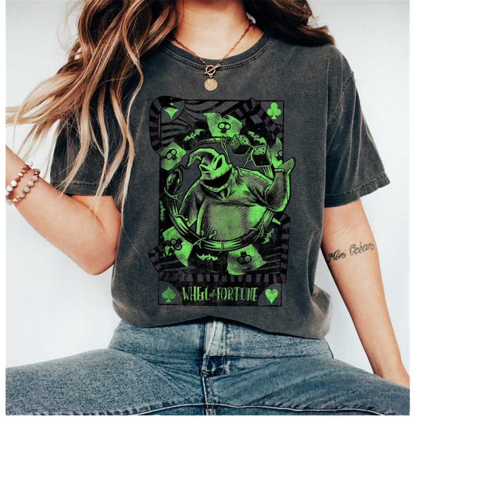 Disney The Nightmare Before Christmas Oogie Boogie Card Shirt, Jack Skellington Halloween Tee, Disneyland Halloween Matc.jpg