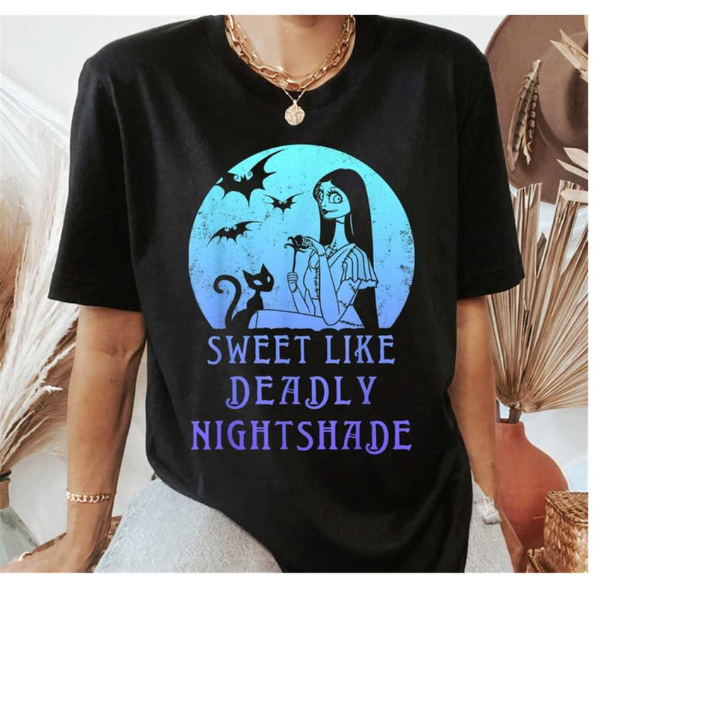 Disney The Nightmare Before Christmas Sally Sweet T-Shirt, Jack Skellington Halloween Tee, Disneyland Halloween Matching.jpg