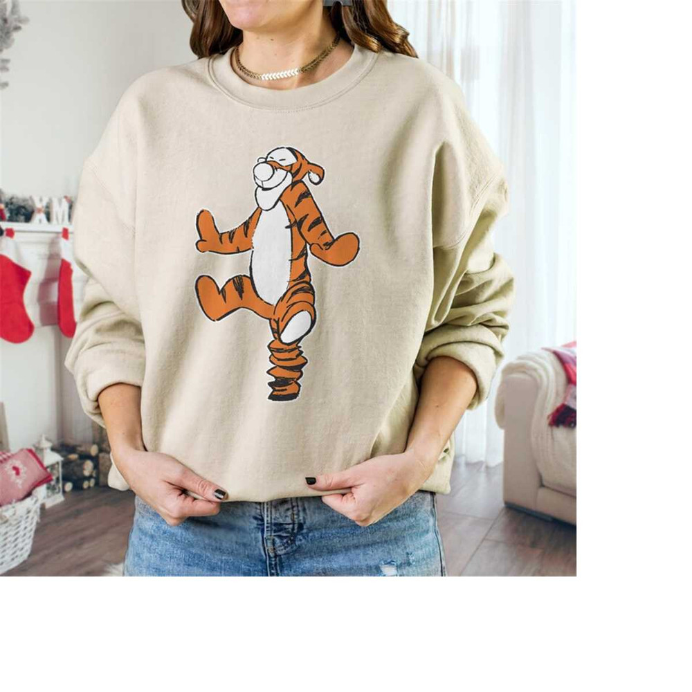 Disney Tigger Winnie the Pooh Funny Shirt, Tigger Portrait Shirt, Disneyland Family Matching Shirt, Magic Kingdom, WDW E.jpg