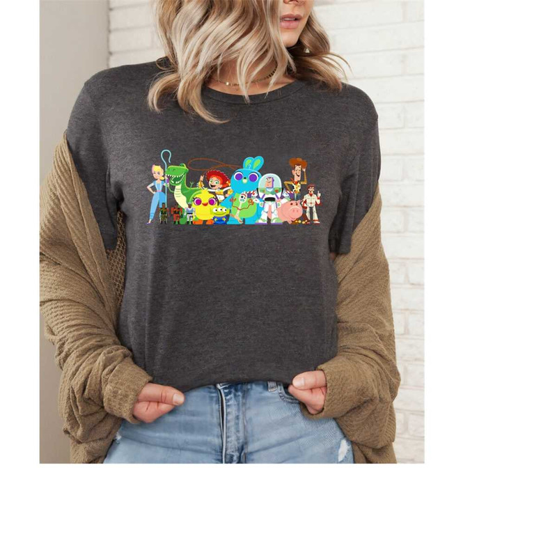 Disney Toy Story 4 Characters Group Shot Shirt, Disneyland Family Matching Shirt, Magic Kingdom Tee, WDW Epcot Theme Par.jpg