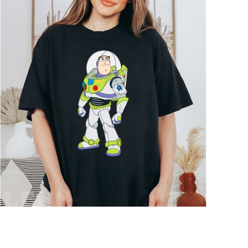 Disney Toy Story Buzz Lightyear Strong Pose T-Shirt, Disneyland Family Matching Shirt, Magic Kingdom, WDW Epcot Theme Pa.jpg