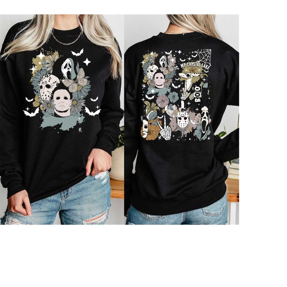 Halloween Horror Movie Sweatshirt, Serial Killer Halloween Tee, Halloween Murderer Shirt, Halloween Skull Tee, Trick or.jpg