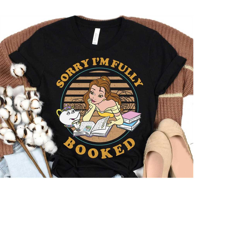 Disney Beauty And The Beast, Retro Belle My Weekend Is Booked T-Shirt, Magic Kingdom, Disneyland Disneyworld Family Trip.jpg