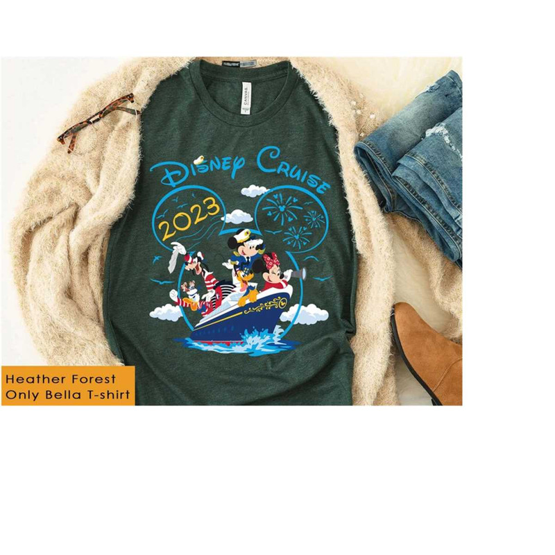 Disney Cruise Family Vacation 2023 Shirt, Retro Mickey and Friends Shirt, Magic Kingdom, Disney Pirate Shirt, Family Mat.jpg