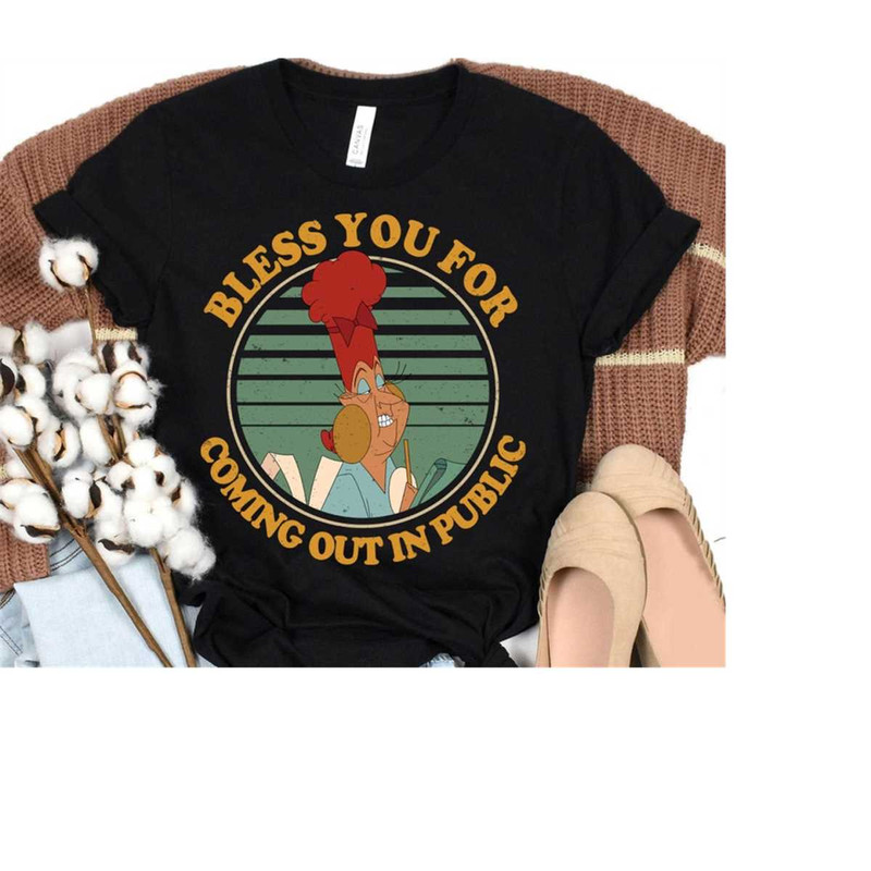 Disney Emperor's New Groove Retro Mata Waitress Mudka's Meat Hut Shirt,Bless You For Coming Out In Public Shirt,Disneyla.jpg