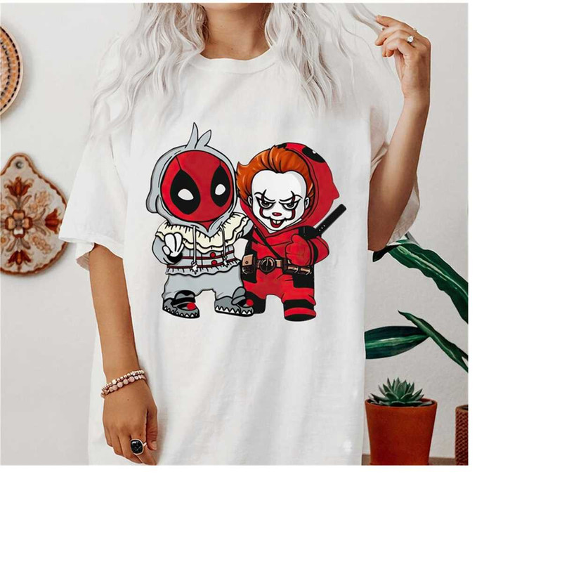 Marvel Deadpool and Friends Shirt, Deadpool Shirt, Marvel Comics Tee, WDW Disneyland Trip Gift, Matching Family Shirts,.jpg