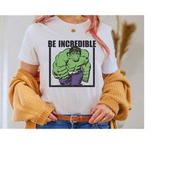 marvel hulk be incredible vintage graphic t-shirt unisex adult t-shirt kid shirt long sleeve hoodie sweatshirt