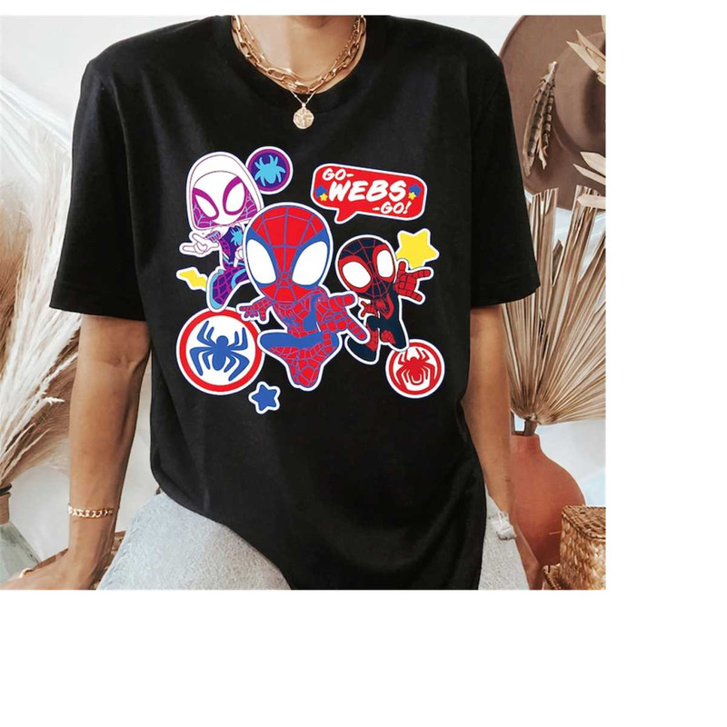 Marvel Spidey and His Amazing Friends Go-Webs-Go Boys T-Shirt, Disneyland Family Matching Shirt, Magic Kingdom Tee, Epco.jpg