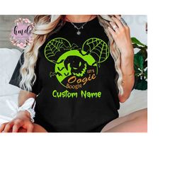 personalized nightmare before christmas lets oogie boogie shirt, disney jack sally oogie boogie bash tee, custom name f