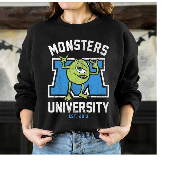 Disney Monsters University Mike Graphic Shirt, Disneyland Family Matching Shirt, Magic Kingdom Tee, WDW Epcot Theme Park.jpg