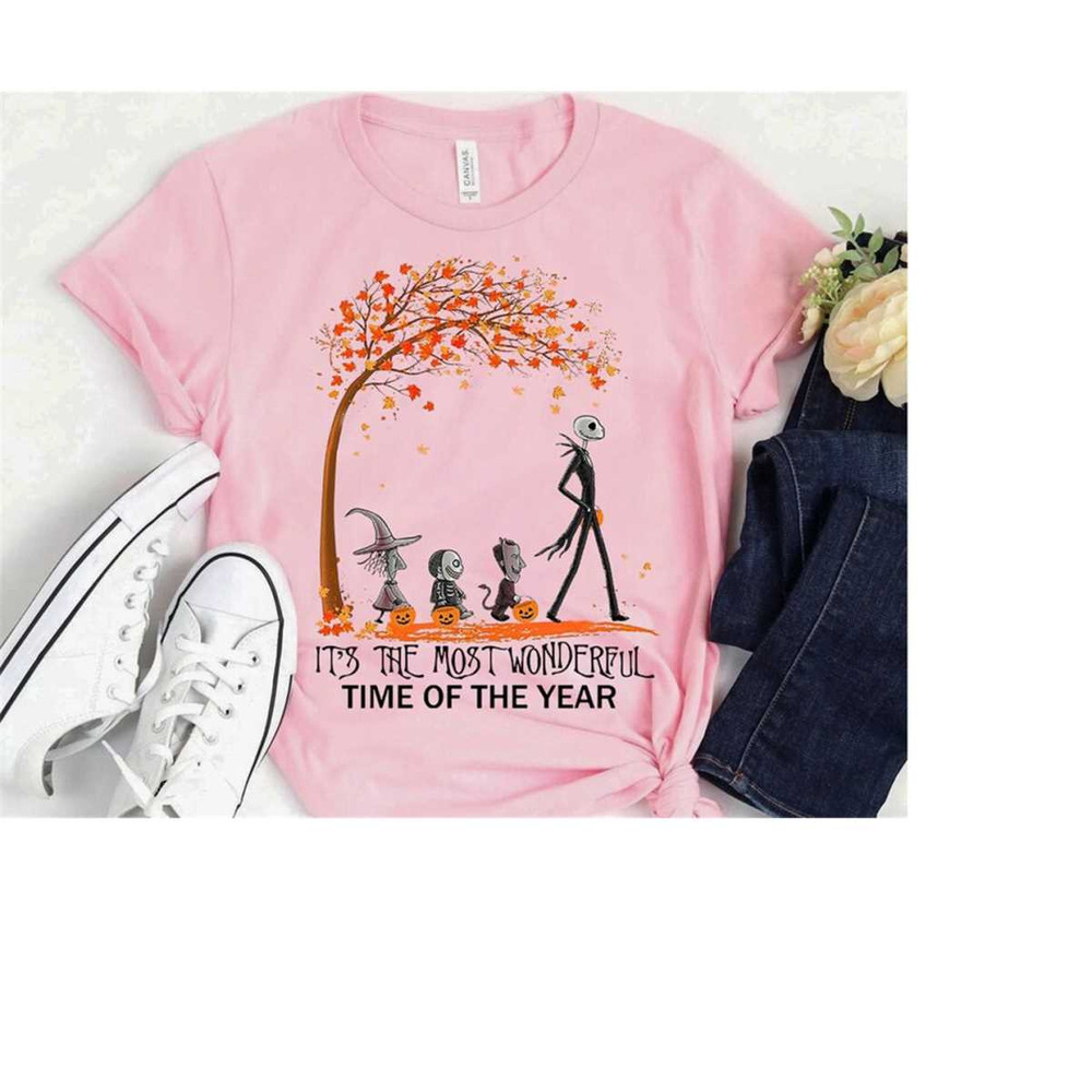 Disney Nightmare Before Christmas Jack Skellington It's The Most Wonderful Time of The Year Shirt,Fall Season Gift,Spook.jpg