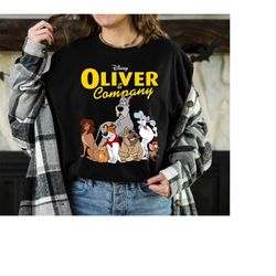 disney oliver and company cute disney shirt disneyland vacation matching shirt, wdw matching shirts, magic kingdom outfi