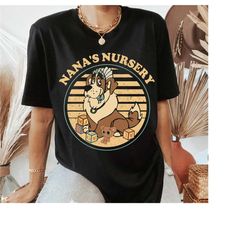 disney peter pan nanas nursery caring for your little darlings shirt,disneyland family matching shirt,disney world trip