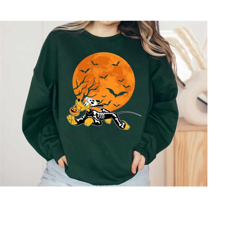 Disney Pluto Mummy Pumpkin Halloween Shirts, Disneyland Halloween Matching Shirt, Halloween Party Gift 2023, Disney Hall.jpg