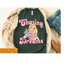 disney tangled rapunzel portrait shirt, chasing dreams shirt, rapunzel shirt, disneyland family matching shirts, disney