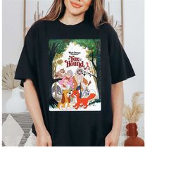disney the fox and the hound group poster shirt, tod and copper shirt, disney best friend shirt, disneyland family match