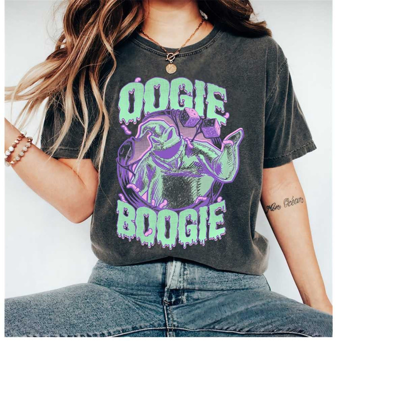 Disney The Nightmare Before Christmas Oogie Boogie Portrait T-Shirt, Jack Skellington Halloween, Disneyland Halloween Ma.jpg