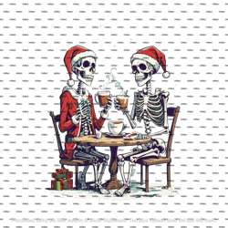 Skeleton Enjoy Christmas Png Download