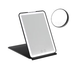 Bene Fold N Go Compact – Travel Mirror With LED Light & Magnifier