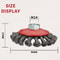 Twisted Steel Wire Wheel M14 Brush, Heavy-Duty Paint Remover, Deburring Tool for Metal Angle Grinder.