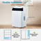 Portable Air Conditioners, Quiet Room AC Unit with Fan, Dehumidifier, Sleep Mode, Remote Control for Home