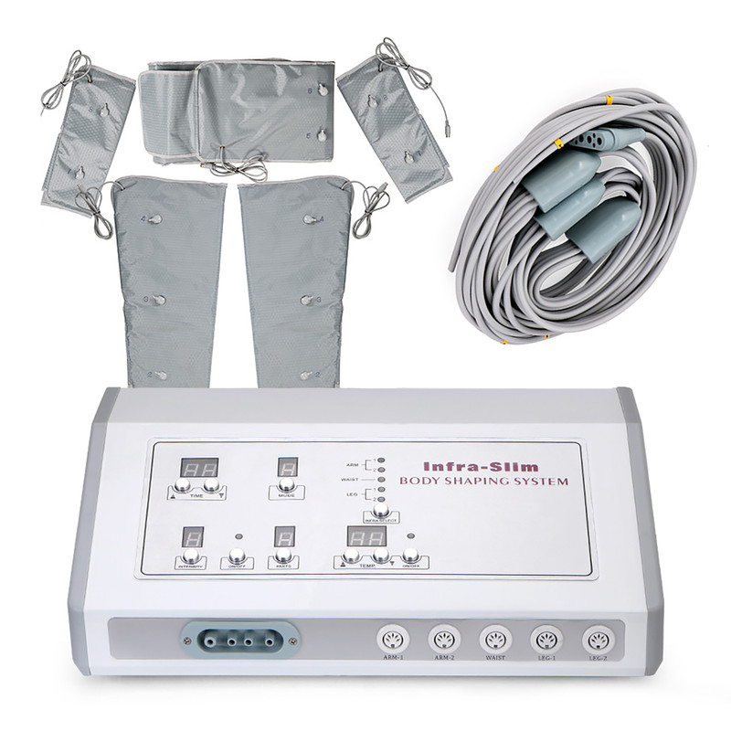 Far-Infrared Ray Heating Air Pressure Slimming Suit, Pressotherapy Body Contouring Weight Loss SPA Machine for Detox
