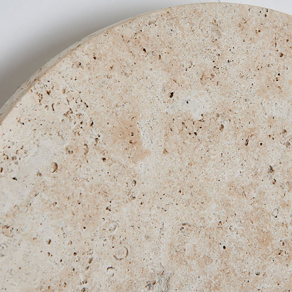 Round Natural Stone Wall Lamp Bedside Dining Room Art Decor Sconce Lighting 3000K Modern Atmosphere 4