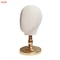 Mannequin Head Wig Hat Display Stand, Portable Holder for Wigs Caps Salon Styling Headpiece Display