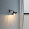 Ceramic Copper Arm Wall Lamp, Beside Pull Chain Switch for Bedroom Bathroom Stair, Japan Style Nordic Modern Wandlamp