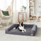Extra Large Orthopedic Dog Bed With Removable Washable Cover Soft Sponge Foam Pet Mattress For Big 1